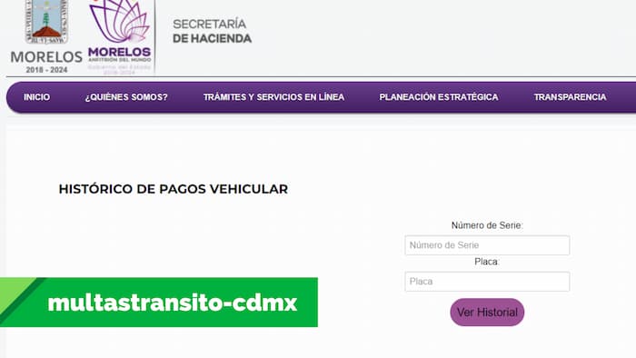 Consulta y pago de Multas de transito en Morelos. Ponte a mano con tus infracciones.