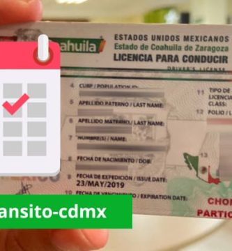 Como agendar cita para licencia de conducir Coahuila