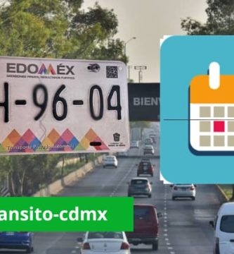Cita alta de placas en el Estado de Mexico