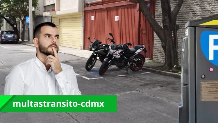 ¿Las motos pagan parquimetro en CDMX?