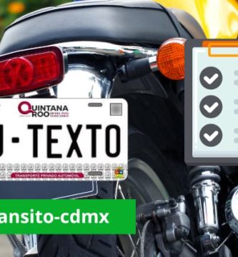 Requisitos para emplacar moto nueva en Cancun