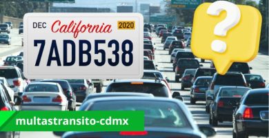 Como saber de que carro son unas placas de California