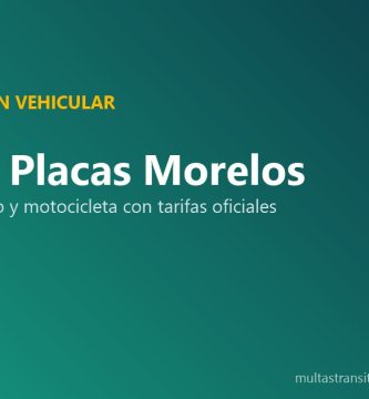 Alta placas Morelos 2026 auto nuevo usado motocicleta requisitos