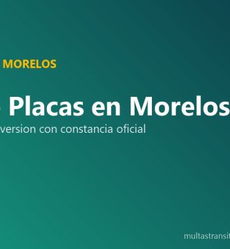 Baja placas Morelos 2026 gratuita constancia personas fisicas morales