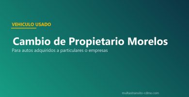 Cambio propietario Morelos 2026 auto usado requisitos constancia fiscalia
