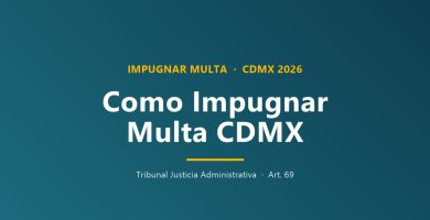 Descarga formato para impugnar multa de tránsito CDMX
