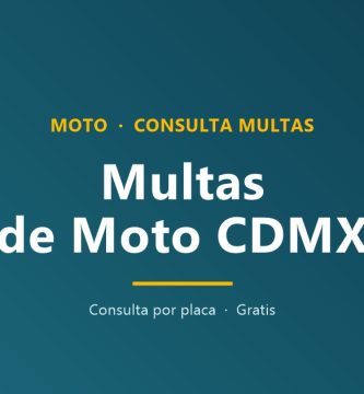 ¿Cómo saber si mi moto tiene multas CDMX?