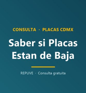 Como saber si mis placas están dadas de baja en CDMX