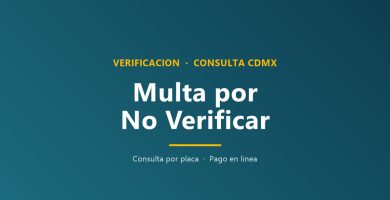 ¿Cómo saber si tengo multa por no verificar CDMX?