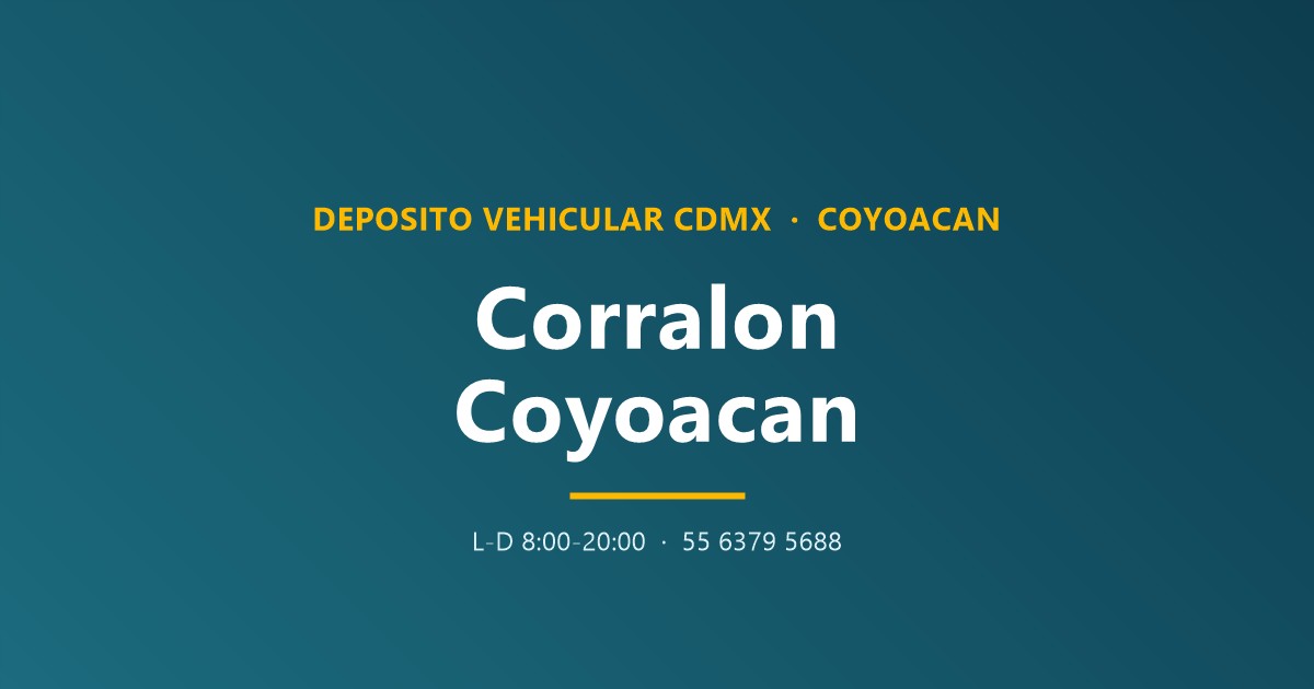 Corralón Coyoacán CDMX