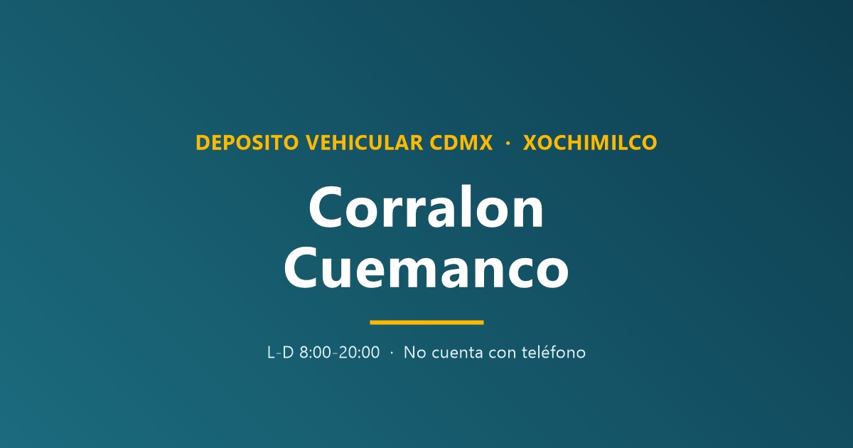Corralón Cuemanco CDMX
