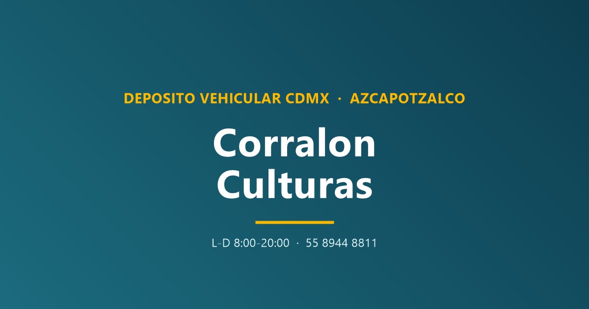 Corralón Culturas CDMX