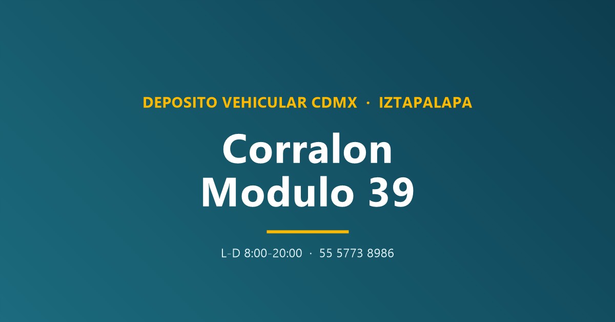 Corralón Módulo 39 CDMX