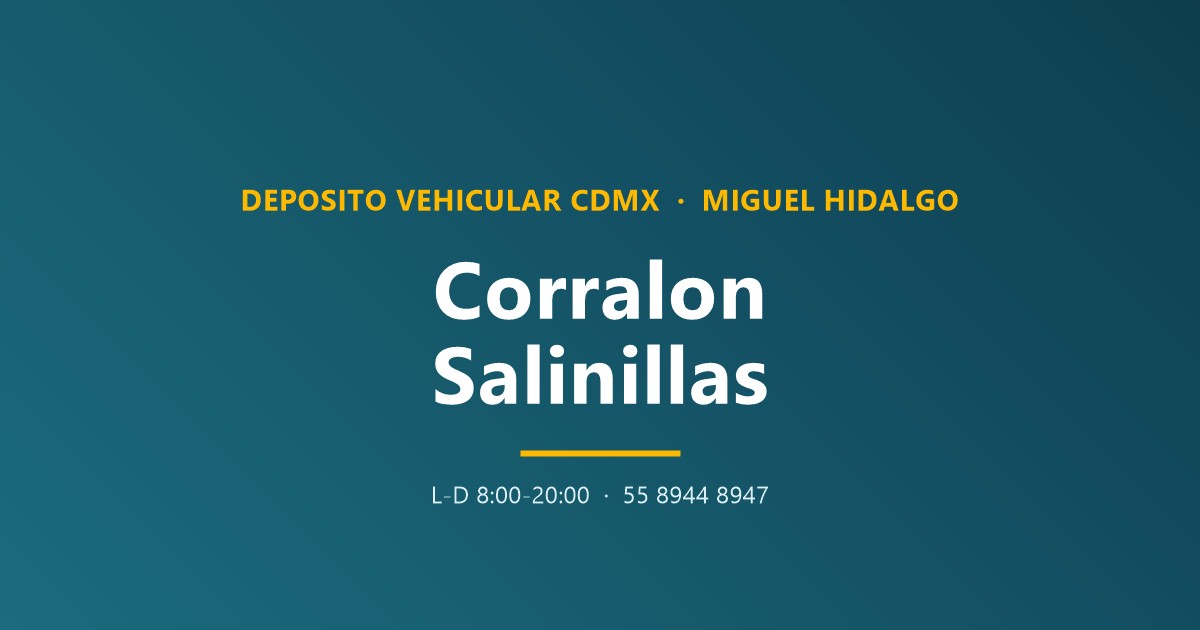 Corralón Salinillas CDMX