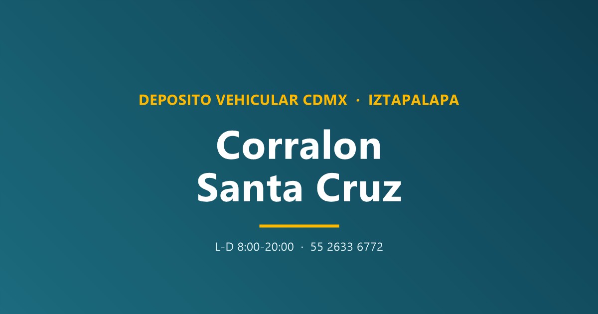 Corralón Santa Cruz CDMX