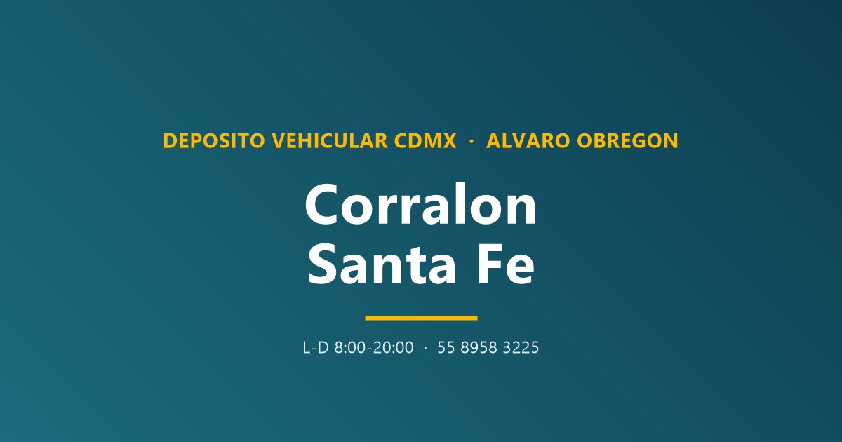 Corralón Santa Fe CDMX