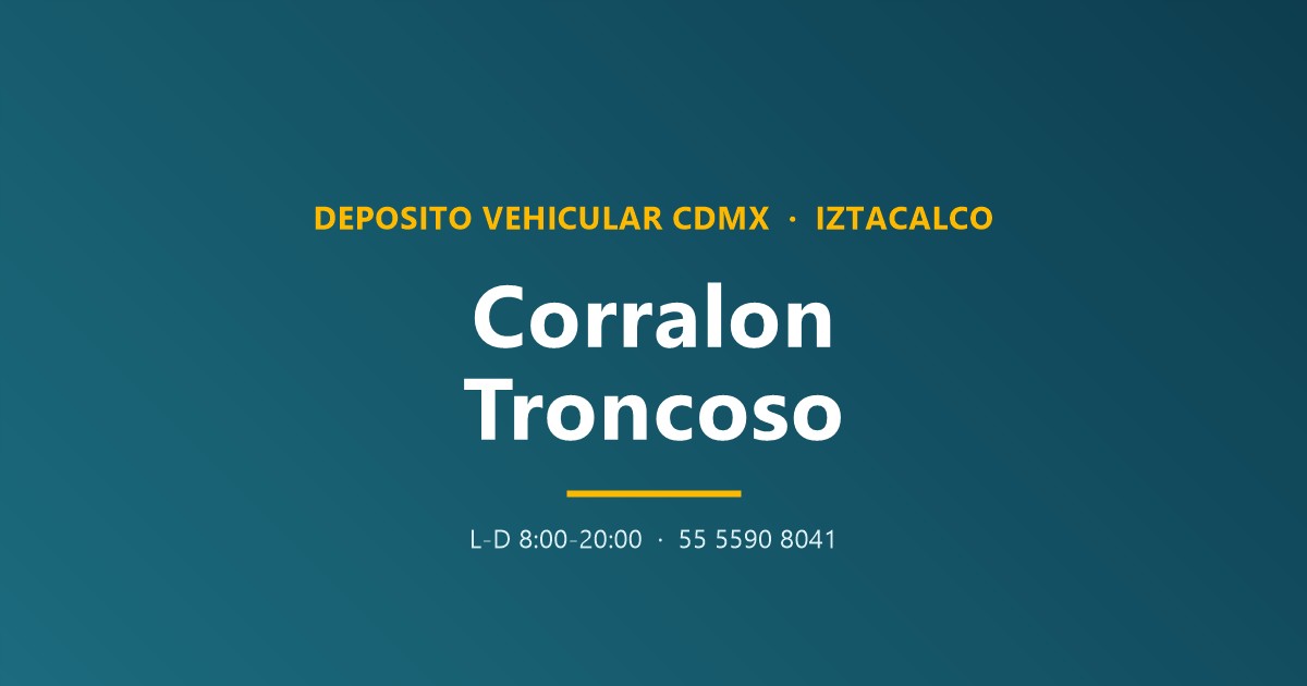 Corralón Troncoso CDMX