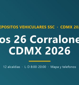 Los 26 corralones CDMX 2026