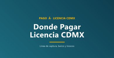 Dónde pagar la licencia de conducir CDMX