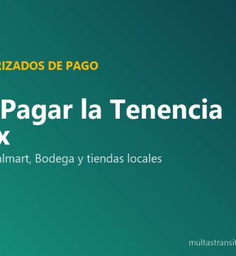 Donde pagar Tenencia Edomex bancos OXXO Walmart cadenas autorizadas