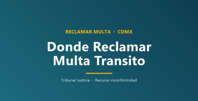 Modulos de aclaracion de infracciones en CDMX
