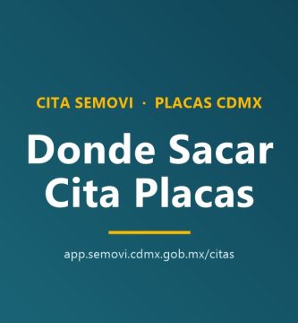 ¿Dónde sacar cita para recoger placas CDMX?
