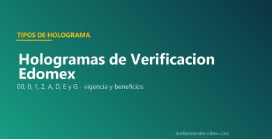 Hologramas Edomex 00 0 1 2 A D E G vigencia beneficios