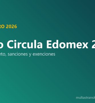 Hoy No Circula Edomex 2026 guía oficial SEDEMA