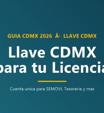 Llave CDMX para licencia de conducir