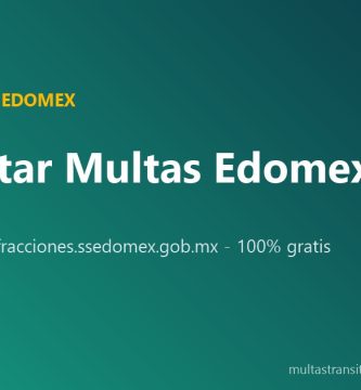 Consultar multas Edomex por placa portal oficial