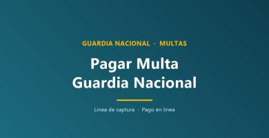 ¿Como pagar multa Guardia Nacional en línea?
