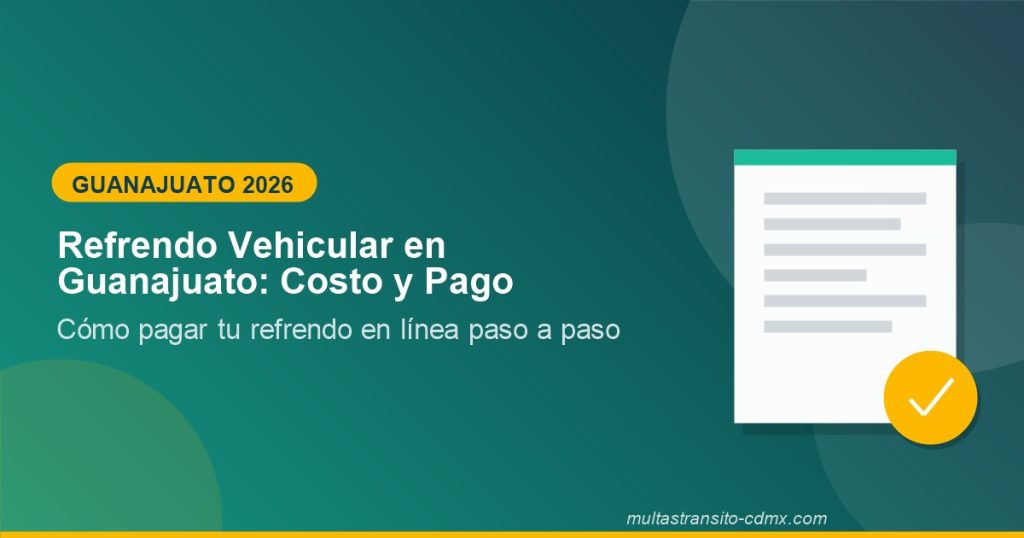 Refrendo Guanajuato 2026