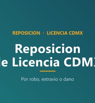 Reposición de licencia CDMX 1049 MXN