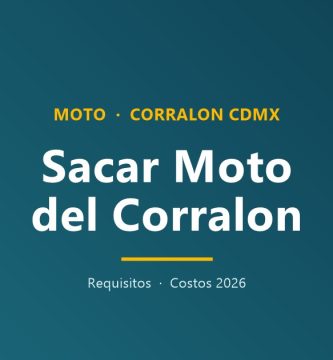 Requisitos para sacar una moto del corralón CDMX