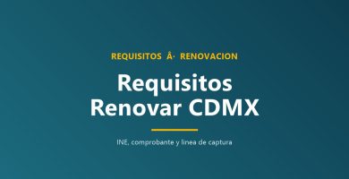 Requisitos para renovar licencia CDMX