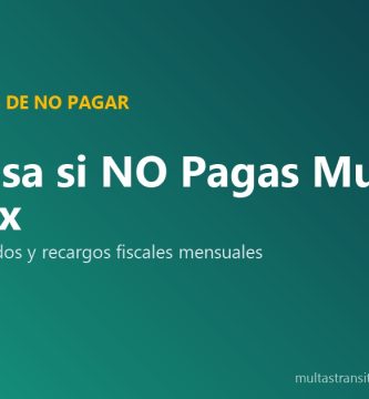 Restricciones por no pagar multas Edomex padrón vehicular