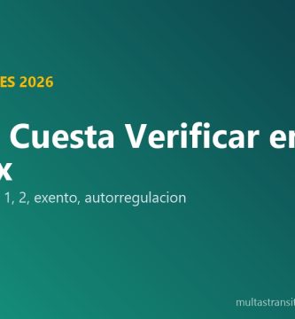 Costo verificación Edomex 2026 tarifas hologramas
