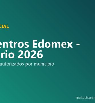 Verificentros Edomex directorio oficial municipios CVECA