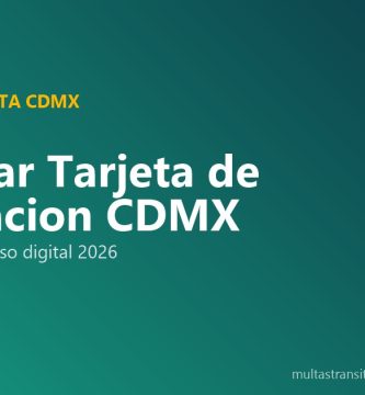 Renovar tarjeta de circulación CDMX 2026