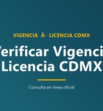 Verificar vigencia licencia conducir CDMX