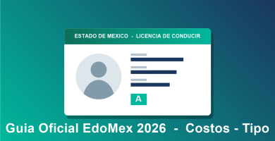 Licencia de Conducir EdoMex 2026: costos oficiales, tipos y tramites