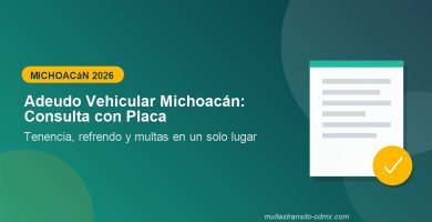 Adeudo vehicular Michoacan: consulta con placa