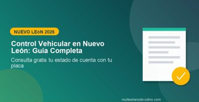 Control Vehicular Nuevo León: guía completa 2026