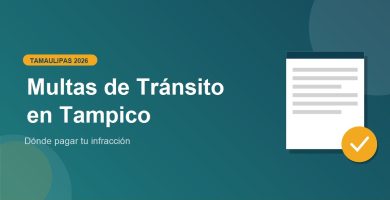Multas de Transito en Tampico Tamaulipas 2026