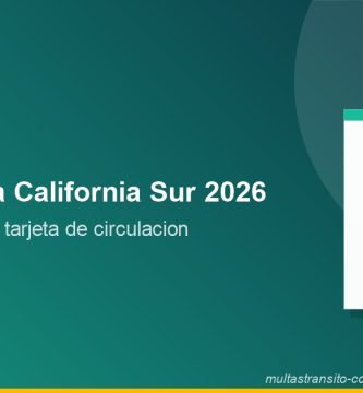 Placas Baja California Sur 2026