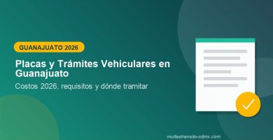Placas de Guanajuato: Costos, Requisitos y Trámites 2026