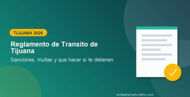 Reglamento de Tránsito de Tijuana 2026