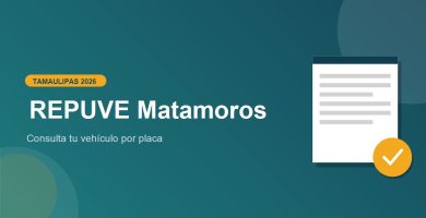 REPUVE Matamoros 2026: consulta tu vehiculo por placa