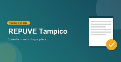 REPUVE Tampico 2026: consulta tu vehiculo por placa