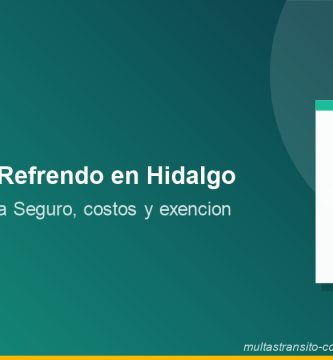 Tenencia y Refrendo Hidalgo 2026